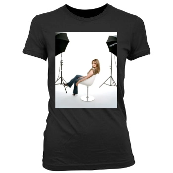 Rachel Stevens Women's Junior Cut Crewneck T-Shirt