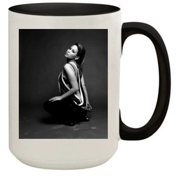 Rachel Stevens 15oz Colored Inner & Handle Mug