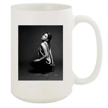 Rachel Stevens 15oz White Mug