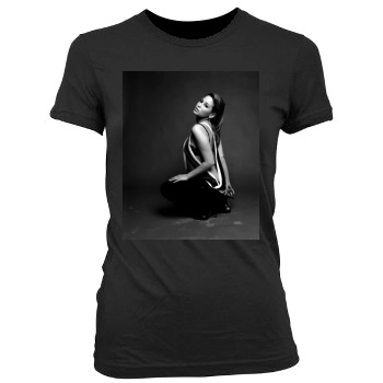 Rachel Stevens Women's Junior Cut Crewneck T-Shirt