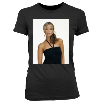 Rachel Stevens Women's Junior Cut Crewneck T-Shirt