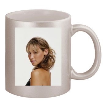 Rachel Stevens 11oz Metallic Silver Mug