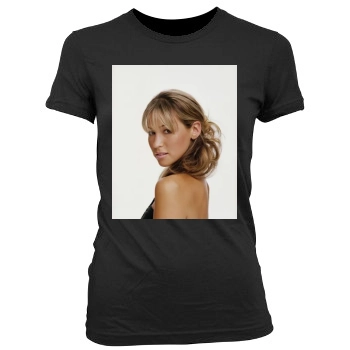 Rachel Stevens Women's Junior Cut Crewneck T-Shirt