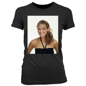 Rachel Stevens Women's Junior Cut Crewneck T-Shirt