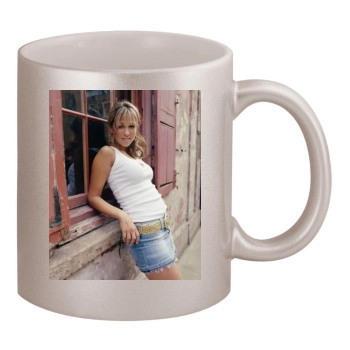 Rachel Stevens 11oz Metallic Silver Mug