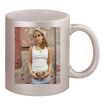 Rachel Stevens 11oz Metallic Silver Mug