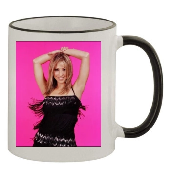 Rachel Stevens 11oz Colored Rim & Handle Mug