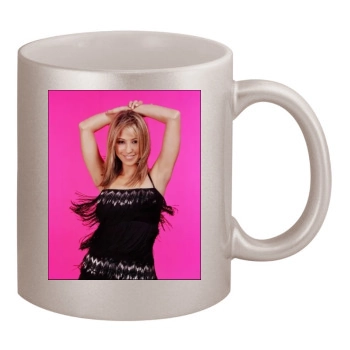 Rachel Stevens 11oz Metallic Silver Mug