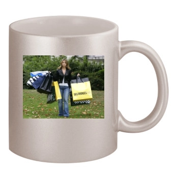 Rachel Stevens 11oz Metallic Silver Mug