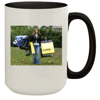 Rachel Stevens 15oz Colored Inner & Handle Mug