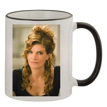 Rene Russo 11oz Colored Rim & Handle Mug