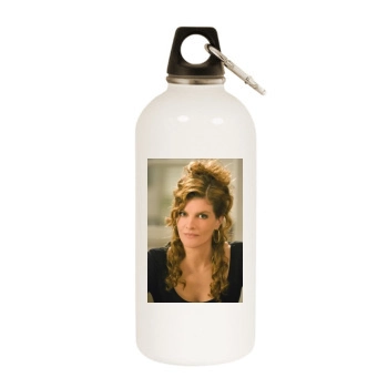 Rene Russo White Water Bottle With Carabiner