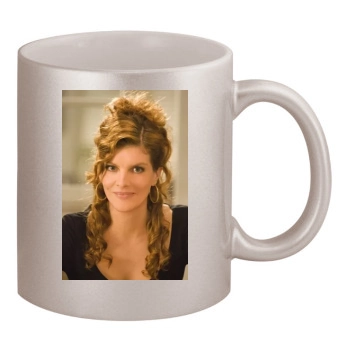 Rene Russo 11oz Metallic Silver Mug