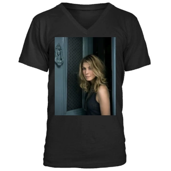 Rosamund Pike Men's V-Neck T-Shirt