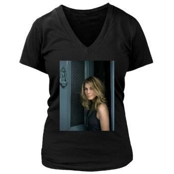 Rosamund Pike Women's Deep V-Neck TShirt