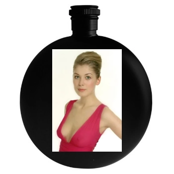 Rosamund Pike Round Flask