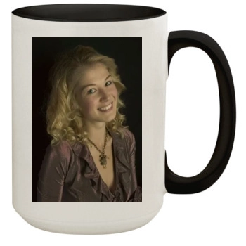 Rosamund Pike 15oz Colored Inner & Handle Mug