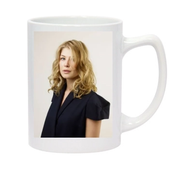 Rosamund Pike 14oz White Statesman Mug