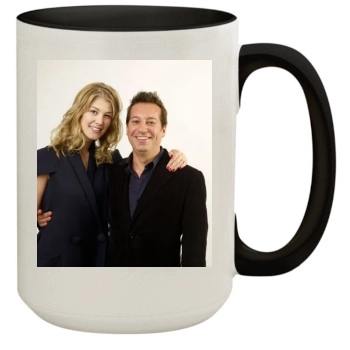 Rosamund Pike 15oz Colored Inner & Handle Mug