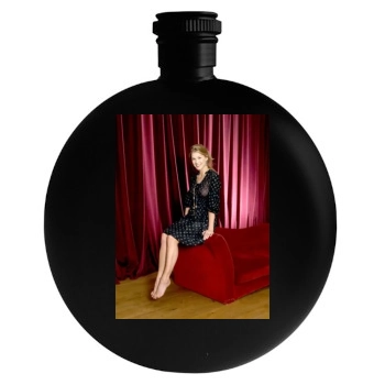 Rosamund Pike Round Flask