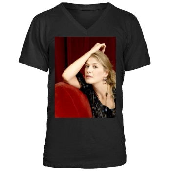 Rosamund Pike Men's V-Neck T-Shirt