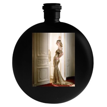 Rosamund Pike Round Flask