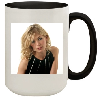 Rosamund Pike 15oz Colored Inner & Handle Mug