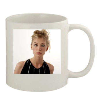 Rosamund Pike 11oz White Mug