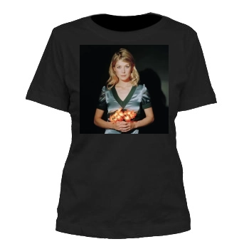 Rosamund Pike Women's Cut T-Shirt