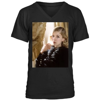 Rosamund Pike Men's V-Neck T-Shirt