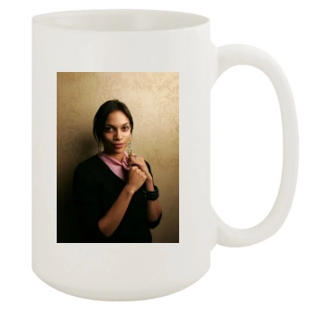 Rosario Dawson 15oz White Mug