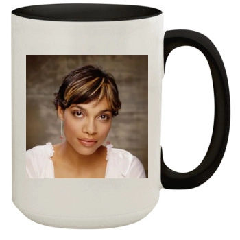 Rosario Dawson 15oz Colored Inner & Handle Mug