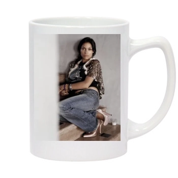 Rosario Dawson 14oz White Statesman Mug