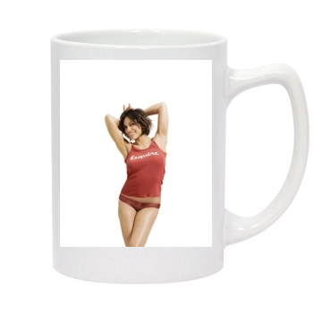 Rosario Dawson 14oz White Statesman Mug