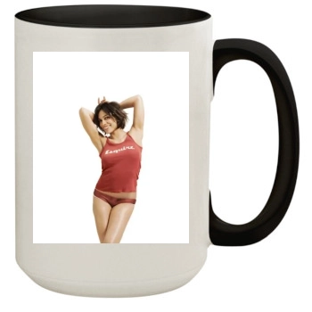 Rosario Dawson 15oz Colored Inner & Handle Mug