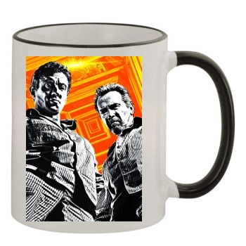 Escape Plan (2013) 11oz Colored Rim & Handle Mug