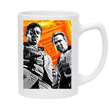 Escape Plan (2013) 14oz White Statesman Mug