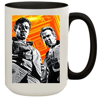 Escape Plan (2013) 15oz Colored Inner & Handle Mug