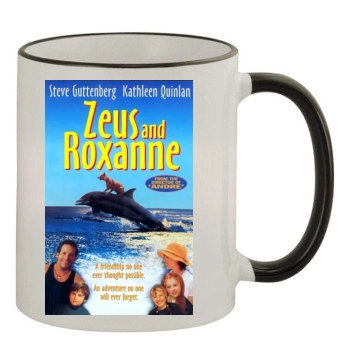 Zeus and Roxanne (1997) 11oz Colored Rim & Handle Mug