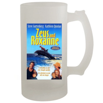 Zeus and Roxanne (1997) 16oz Frosted Beer Stein
