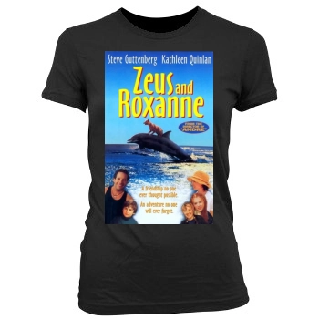Zeus and Roxanne (1997) Women's Junior Cut Crewneck T-Shirt