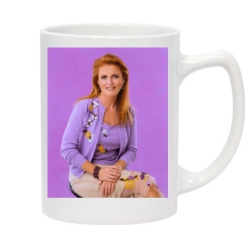 Sarah Ferguson 14oz White Statesman Mug