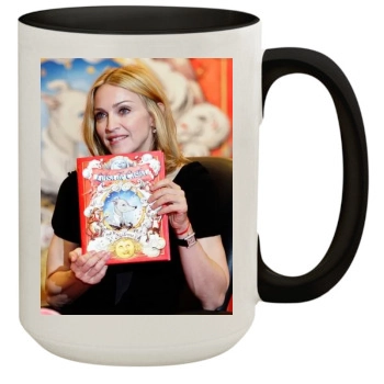 Madonna 15oz Colored Inner & Handle Mug