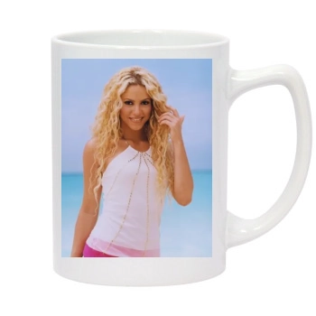 Shakira 14oz White Statesman Mug