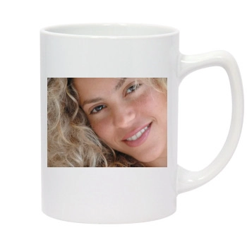 Shakira 14oz White Statesman Mug