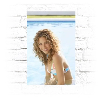 Shakira Metal Wall Art