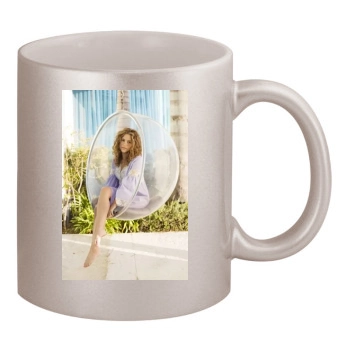 Shakira 11oz Metallic Silver Mug