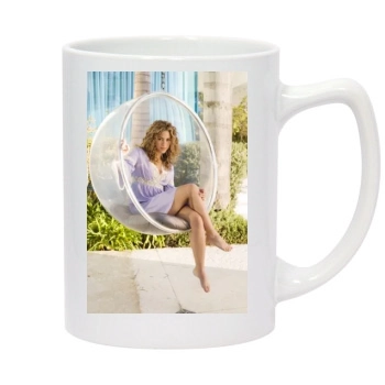 Shakira 14oz White Statesman Mug