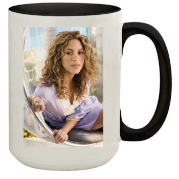 Shakira 15oz Colored Inner & Handle Mug