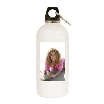 Shakira White Water Bottle With Carabiner